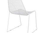ΚΑΡΕΚΛΑ ΜΕΤΑΛΛΙΚΗ MESH ΛΕΥΚΗ URANIA HM8011.02 56x58,5x86cm