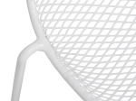 ΚΑΡΕΚΛΑ ΜΕΤΑΛΛΙΚΗ MESH ΛΕΥΚΗ URANIA HM8011.02 56x58,5x86cm