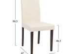 ΣΕΤ ΤΡΑΠΕΖΑΡΙΑΣ 5ΤΜΧ ΜΕ ΚΑΡΥΔΙ ΤΡΑΠΕΖΙ 120x75x74cm & ΚΑΡΕΚΛΕΣ SELENE HM10256