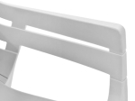 ΠΟΛΥΘΡΟΝΑ ΠΟΛΥΠΡΟΠΥΛΕΝΙΟΥ CHELLA HM8116.02 ΛΕΥΚΗ 56,5x54,5x79 cm