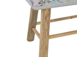 ΣΚΑΜΠΩ ΑΠΟ PU ΜΕ 4ΠΟΔΙΑ ΞΥΛΙΝΑ HM8151 HOME 53X31X48Υεκ.