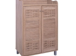 ΠΑΠΟΥΤΣΟΘΗΚΗ-ΝΤΟΥΛΑΠΙ KAILENA ΞΥΛΙΝΗ HM2230.02 SONAMA 77X40,5X122εκ.