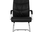 ΠΟΛΥΘΡΟΝΑ JACOB HM1045.11 ΜΑΥΡΟ PU ΜΕ ΒΑΣΗ ΧΡΩΜΙΟΥ 57x66,5x102 cm