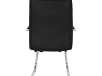 ΠΟΛΥΘΡΟΝΑ JACOB HM1045.11 ΜΑΥΡΟ PU ΜΕ ΒΑΣΗ ΧΡΩΜΙΟΥ 57x66,5x102 cm