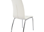 ΚΑΡΕΚΛΑ ΚΟΥΖΙΝΑΣ CAREY HM0175.11 ΛΕΥΚΟ PU ΜΕ ΜΕΤΑΛΛΙΚΟ ΣΚΕΛΕΤΟ 43x64x100 εκ.