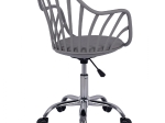 ΚΑΡΕΚΛΑ ΓΡΑΦΕΙΟΥ BECKY HM8457.10 ΣΕ ΓΚΡΙ ΧΡΩΜΑ 57Χ57Χ96 ΕΚ