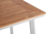 ΤΡΑΠΕΖΙ ΑΛΟΥΜΙΝΙΟΥ TABER ΛΕΥΚΟ ΜΕ ΕΠΙΦΑΝΕΙΑ POLYWOOD HM5563.01 80x80x73Υ ΕΚ.