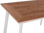 ΤΡΑΠΕΖΙ ΑΛΟΥΜΙΝΙΟΥ TABER ΜΕ POLYWOOD ΛΕΥΚΟ 120x80x72,5Υ εκ. HM5562.01