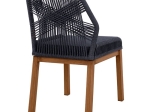 ΚΑΡΕΚΛΑ ΑΛΟΥΜΙΝΙΟΥ SOLEIL BAMBOO LOOK ΜΕ ΣΧΟΙΝΙ ΓΚΡΙ HM5547.01 56x60x83 cm.