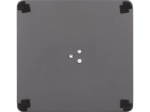 ΒΑΣΗ ΜΕΤΑΛΛΙΚΗ ΓΚΡΙ 40X40X72Υεκ. HM414.20