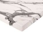 ΕΠΙΦΑΝΕΙΑ ΤΡΑΠΕΖΙΟΥ WERZALIT 60Χ60Χ3.5εκ. MARBLE WHITE-GREY 5657 HM5229.11