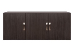 ΠΑΤΑΡΙ 3ΦΥΛΛΗΣ ΝΤΟΥΛΑΠΑΣ CARLY HM385.01 ΣΕ ΧΡΩΜΑ ZEBRANO 150X55X60Υεκ.