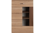 ΒΙΤΡΙΝΑ-ΝΤΟΥΛΑΠΙ TV AMALFI SONAMA-ΚΑΡΥΔΙ HM2321.01 56,5Χ27,5Χ93,5Υ εκ.