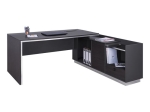 ΓΡΑΦΕΙΟ ΕΠΑΓΓΕΛΜΑΤΙΚΟ ΔΕΞΙΑ ΓΩΝΙΑ ROSEWOOD HM2086R 180X170X76Υ εκ.