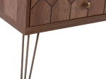 ΤΡΑΠΕΖΙ ΣΑΛΟΝΙΟΥ PHILIPPA HM8672 ΚΑΡΥΔΙ ΜΕ ΧΡΥΣΟ 110x55x42Υ εκ.