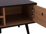 ΕΠΙΠΛΟ TV CHARLEEN HM8667 ΜΑΥΡΟ ΜΕ ΦΥΣΙΚΟ 120x40x40Υ εκ.