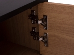 ΕΠΙΠΛΟ TV CHARLEEN HM8667 ΜΑΥΡΟ ΜΕ ΦΥΣΙΚΟ 120x40x40Υ εκ.