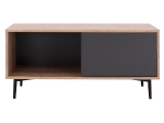 ΕΠΙΠΛΟ TV MARGARIT HM8676 ΜΑΥΡΟ ΜΕ ΦΥΣΙΚΟ 98x39,5x44,5Υ εκ.