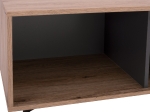 ΕΠΙΠΛΟ TV MARGARIT HM8676 ΜΑΥΡΟ ΜΕ ΦΥΣΙΚΟ 98x39,5x44,5Υ εκ.