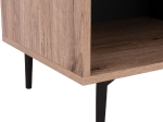 ΕΠΙΠΛΟ TV MARGARIT HM8676 ΜΑΥΡΟ ΜΕ ΦΥΣΙΚΟ 98x39,5x44,5Υ εκ.