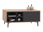 ΕΠΙΠΛΟ TV MARGARIT HM8676 ΜΑΥΡΟ ΜΕ ΦΥΣΙΚΟ 98x39,5x44,5Υ εκ.
