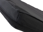 ΜΑΞΙΛΑΡΙ ΞΑΠΛΩΣΤΡΑΣ TEXTILENE 600gr/m2 2X1 SIFNOS ΜΑΥΡΟ HM11234.05T 196(117+1+78)x58x6εκ.