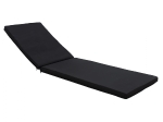 ΜΑΞΙΛΑΡΙ ΞΑΠΛΩΣΤΡΑΣ TEXTILENE 600gr/m2 2X1 SIFNOS ΜΑΥΡΟ HM11234.05T 196(117+1+78)x58x6εκ.