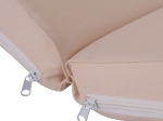 ΜΑΞΙΛΑΡΙ ΞΑΠΛΩΣΤΡΑΣ POLYESTER CHIOS ΜΠΕΖ HM11234.01P 192x58x6 εκ.