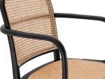 ΠΟΛΥΘΡΟΝΑ VAIANA HM8748 ΞΥΛΟ ΟΞΙΑΣ ΣΕ ΚΑΦΕ-ΠΛΕΞΗ RATTAN ΣΕ ΦΥΣΙΚΟ 55x55x90Yεκ