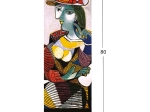 ΠΙΝΑΚΑΣ ΚΑΜΒΑΣ ΤΥΠΟΥ PORTRAIT OF MARIE-THERESE WALTER HM7198.04 80x3x30 εκ.