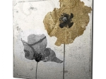 ΠΙΝΑΚΑΣ ΚΑΜΒΑΣ GOLDEN FLOWER HM7199.02 45x45x3 εκ.
