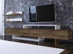 ΣΥΝΘΕΤΟ ΤΗΛΕΟΡΑΣΗΣ ΚΑΡΥΔΙ -ΛΕΥΚΟ 180x40x35,6 εκ.HM8909.01