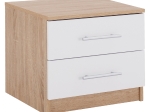 ΚΟΜΟΔΙΝΟ ΜΕΛΑΜΙΝΗΣ HM2220.06 SONAMA - ΛΕΥΚΟ 48x40,5x41,5 εκ.