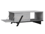 ΤΡΑΠΕΖΙ ΣΑΛΟΝΙΟΥ OTTO HM8815 ΣΤΑΧΤΙ ΜΑΥΡΟ 110x60x33 εκ.