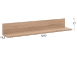 ΣΥΝΘΕΣΗ ΤΗΛΕΟΡΑΣΗΣ JAZMIN HM2255.02 SONAMA 181x29,5x145 εκ.