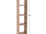 ΣΥΝΘΕΣΗ ΤΗΛΕΟΡΑΣΗΣ JAZMIN HM2255.02 SONAMA 181x29,5x145 εκ.