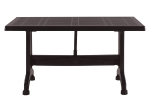 ΤΡΑΠΕΖΙ ΠΟΛΥΠΡΟΠΥΛΕΝΙΟΥ CORNWALL HM5738.03 ΚΑΦΕ 140X80X73.5Yεκ.