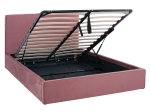 ΚΡΕΒΑΤΙ ALLIE HM584.12 160Χ200 ΜΕ ΑΠΟΘΗΚΕΥΤΙΚΟ ΧΩΡΟ ΣΑΠΙΟ ΜΗΛΟ