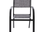 ΠΟΛΥΘΡΟΝΑ ΑΛΟΥΜΙΝΙΟΥ PRESLEY ΓΚΡΙ HM5765.01 TEXTILINE ΓΚΡΙ 57x58x88 εκ.
