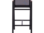 ΣΚΑΜΠΟ ΜΠΑΡ ΑΛΟΥΜΙΝΙΟΥ ΑΝΘΡΑΚΙ ΜΕ POLYWOOD 52 x 58 x 108 εκ. HM5790.02