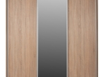 ΝΤΟΥΛΑΠΑ 3ΦΥΛΛΗ ΣΥΡΟΜΕΝΗ ΜΕ ΚΑΘΡΕΠΤΗ SONAMA OAK HM2435  200X60X210Υεκ