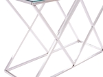 ΚΟΝΣΟΛΑ HOLLAND HM8622.01 ΜΕ ΓΥΑΛΙ ΚΑΙ ΒΑΣΗ ΧΡΩΜΙΟΥ 120X40Χ78 EK.
