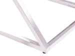 ΚΟΝΣΟΛΑ HOLLAND HM8622.01 ΜΕ ΓΥΑΛΙ ΚΑΙ ΒΑΣΗ ΧΡΩΜΙΟΥ 120X40Χ78 EK.