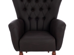 ΠΟΛΥΘΡΟΝΑ ΜΠΕΡΖΕΡΑ Τ. CHESTERFIELD ΣΕ ΧΡΩΜΑ ΚΑΦΕ HM9217.03 87x88x100 εκ.