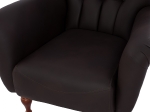 ΠΟΛΥΘΡΟΝΑ ΜΠΕΡΖΕΡΑ Τ. CHESTERFIELD ΣΕ ΧΡΩΜΑ ΚΑΦΕ HM9217.03 87x88x100 εκ.