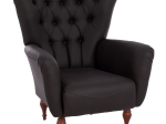 ΠΟΛΥΘΡΟΝΑ ΜΠΕΡΖΕΡΑ Τ. CHESTERFIELD ΣΕ ΧΡΩΜΑ ΚΑΦΕ HM9217.03 87x88x100 εκ.