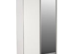 ΝΤΟΥΛΑΠΑ ΣΥΡΟΜΕΝΗ ADLER ΜΕΛΑΜΙΝΗΣ 120x60x220Yεκ. ΔΙΦΥΛΛΗ ΛΕΥΚΗ ΜΕ ΚΑΘΡΕΠΤΗ HM2460.03