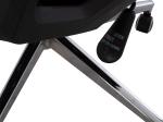 ΚΑΡΕΚΛΑ ΓΡΑΦΕΙΟΥ ΜΑΥΡΗ SUPERIOR HM1167.01 72x70x121 εκ.