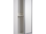 ΝΤΟΥΛΑΠΑ ΣΥΡΟΜΕΝΗ ADLER ΜΕΛΑΜΙΝΗΣ 90x45x210Yεκ. ΛΕΥΚΗ 2ΦΥΛΛΗ HM2436.03