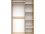 ΝΤΟΥΛΑΠΑ ΣΥΡΟΜΕΝΗ ADLER ΜΕΛΑΜΙΝΗΣ 120x60x220Yεκ. ΔΙΦΥΛΛΗ SONAMA ΜΕ ΚΑΘΡΕΠΤΗ HM2460.01